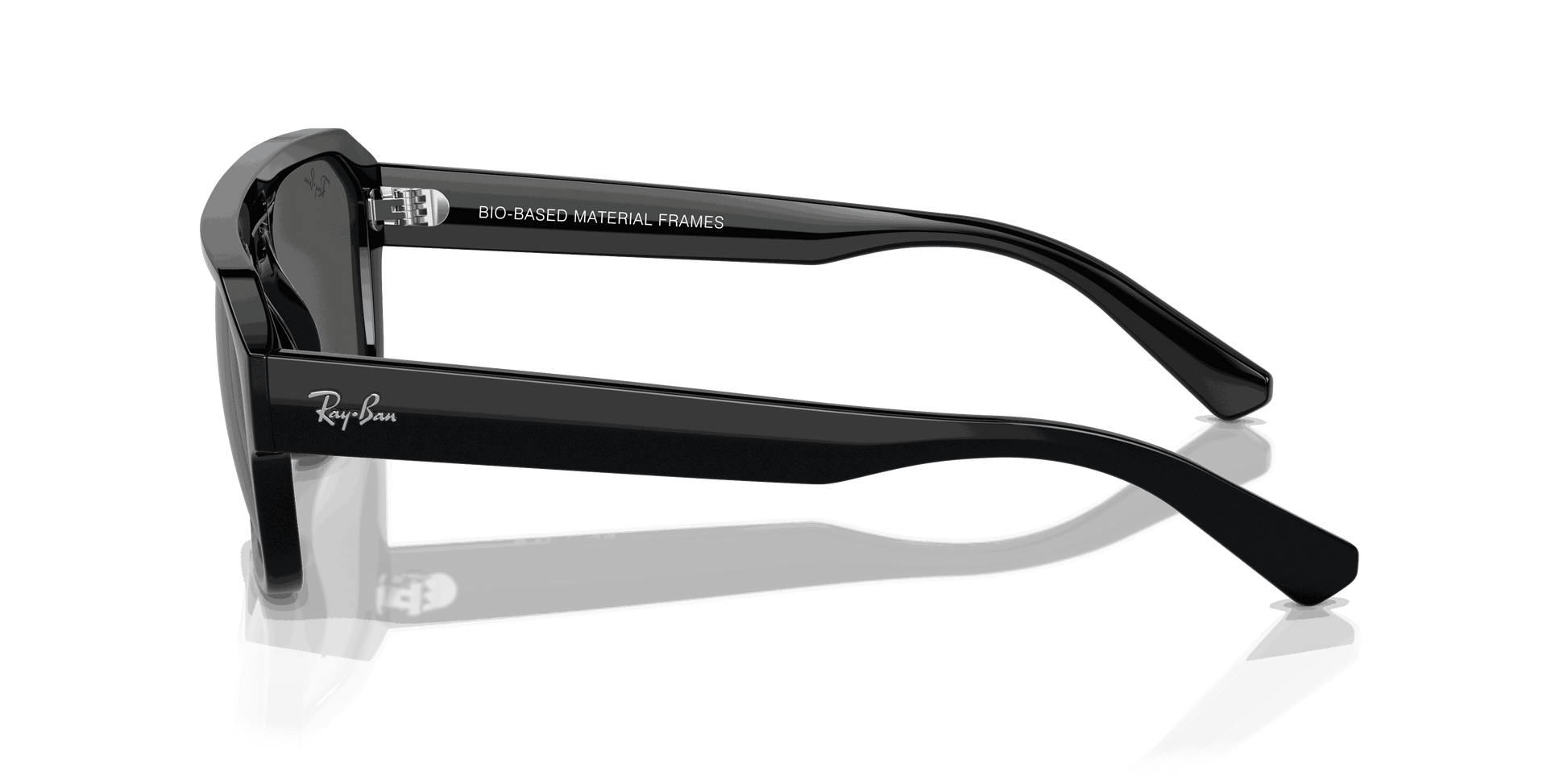 [Dark Grey Lenses, Polished Black Frame]