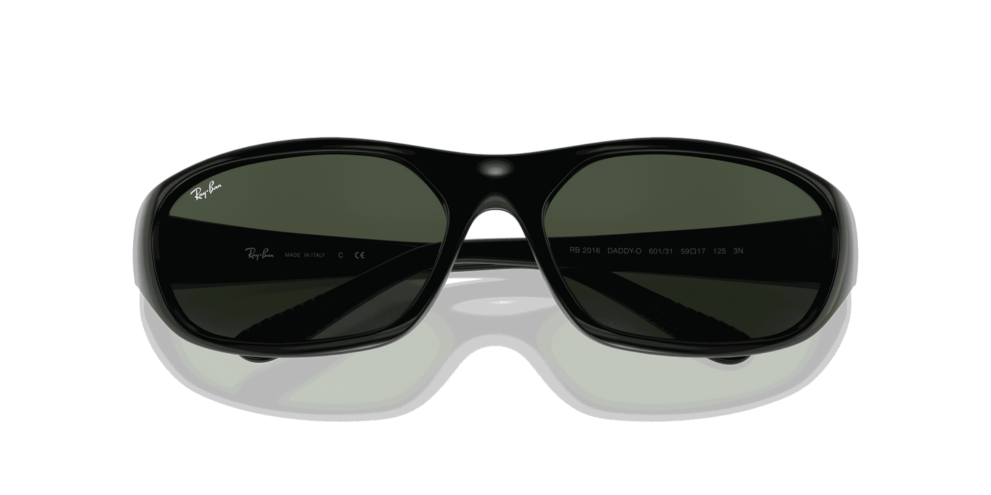[G-15 Green Lenses, Polished Black Frame]