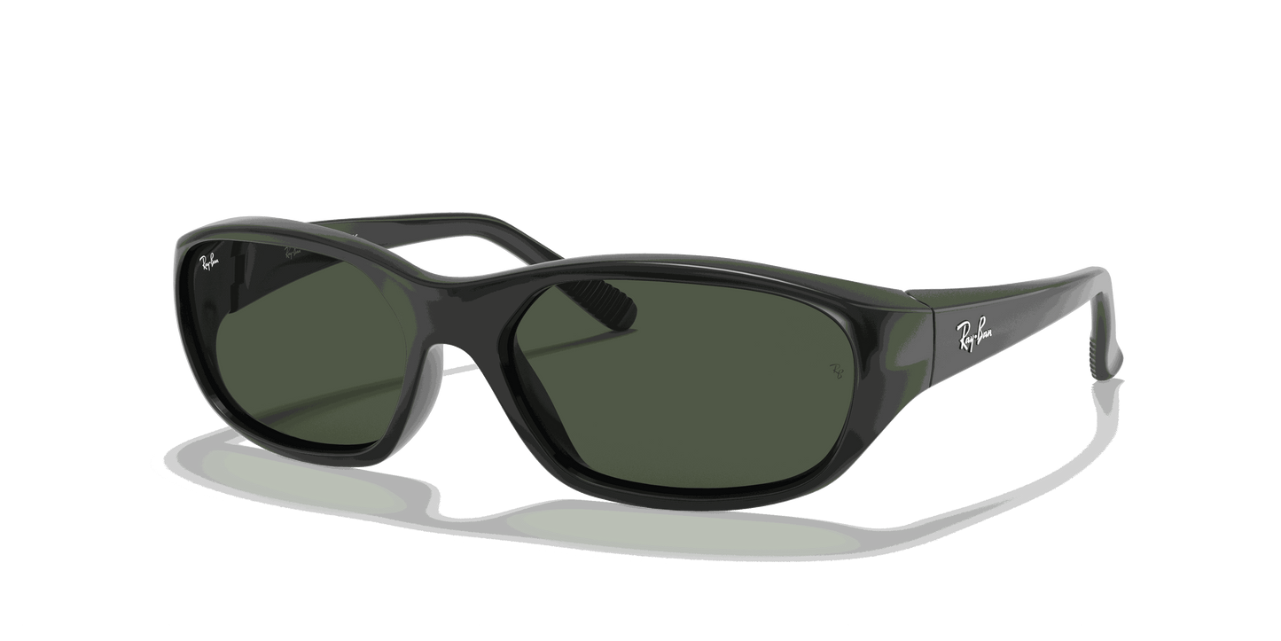 [G-15 Green Lenses, Polished Black Frame]