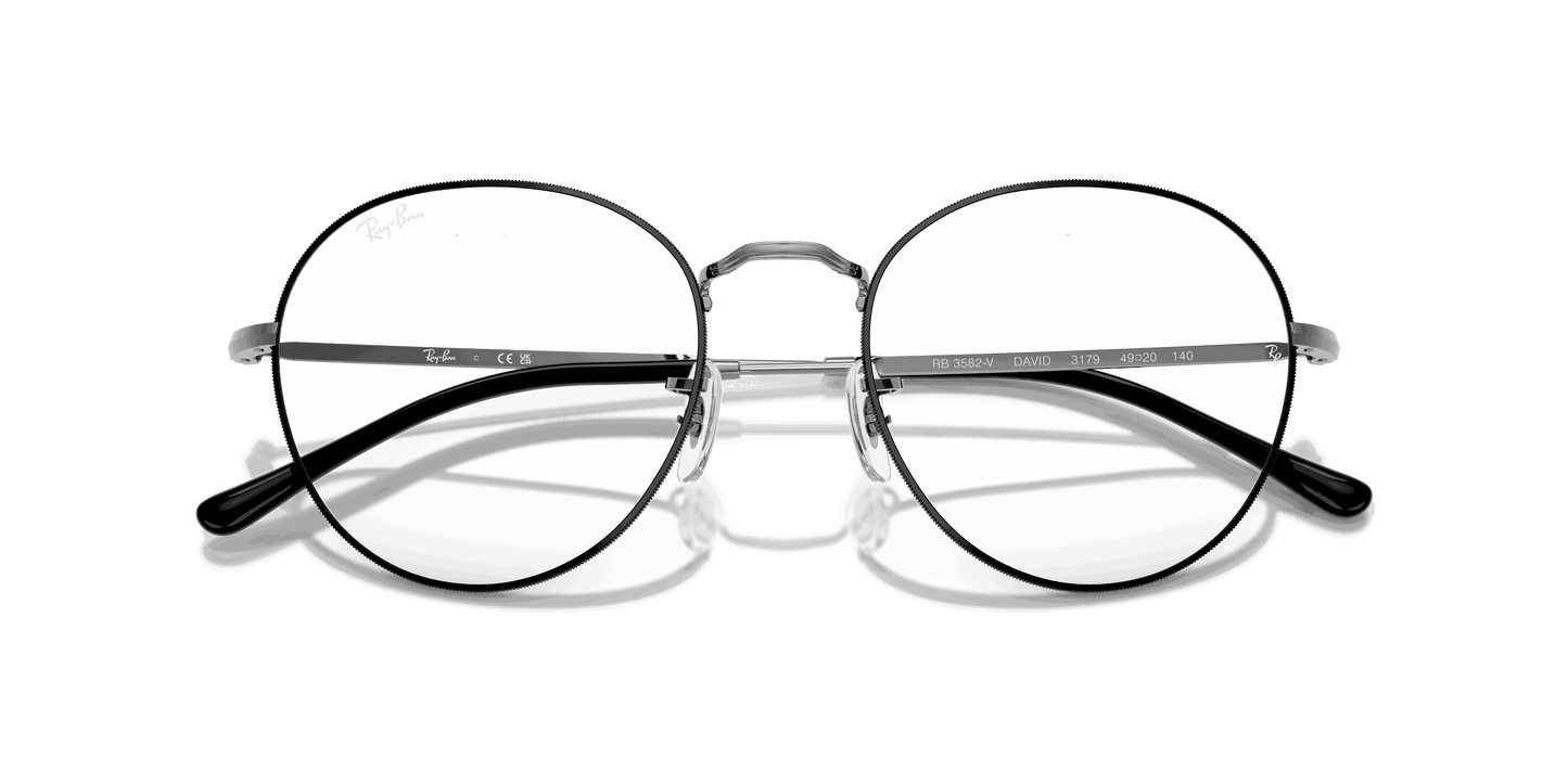 [Clear Lenses, Polished Black On Gunmetal Frame]
