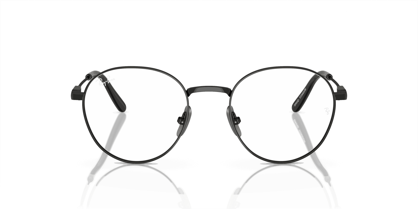 [Clear Lenses, Polished Black Frame]