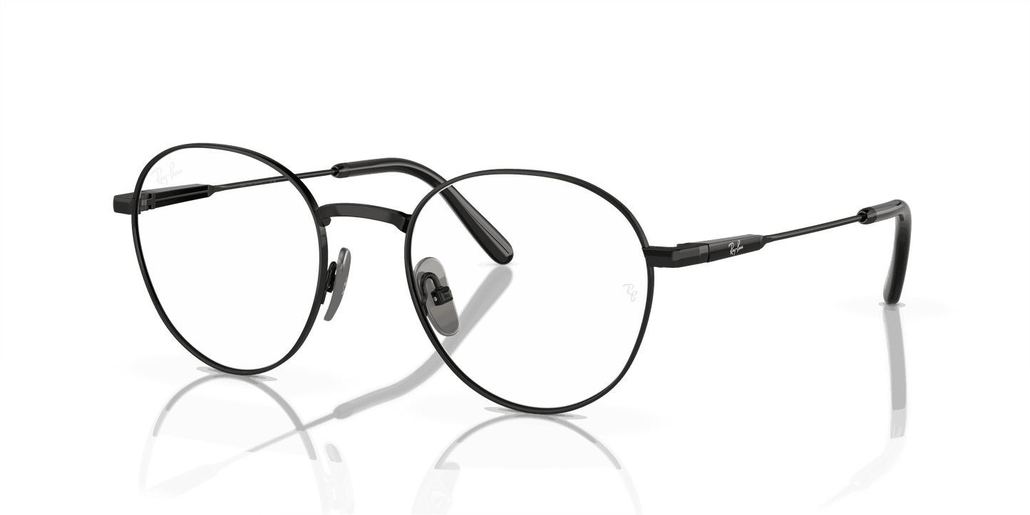 [Clear Lenses, Polished Black Frame]