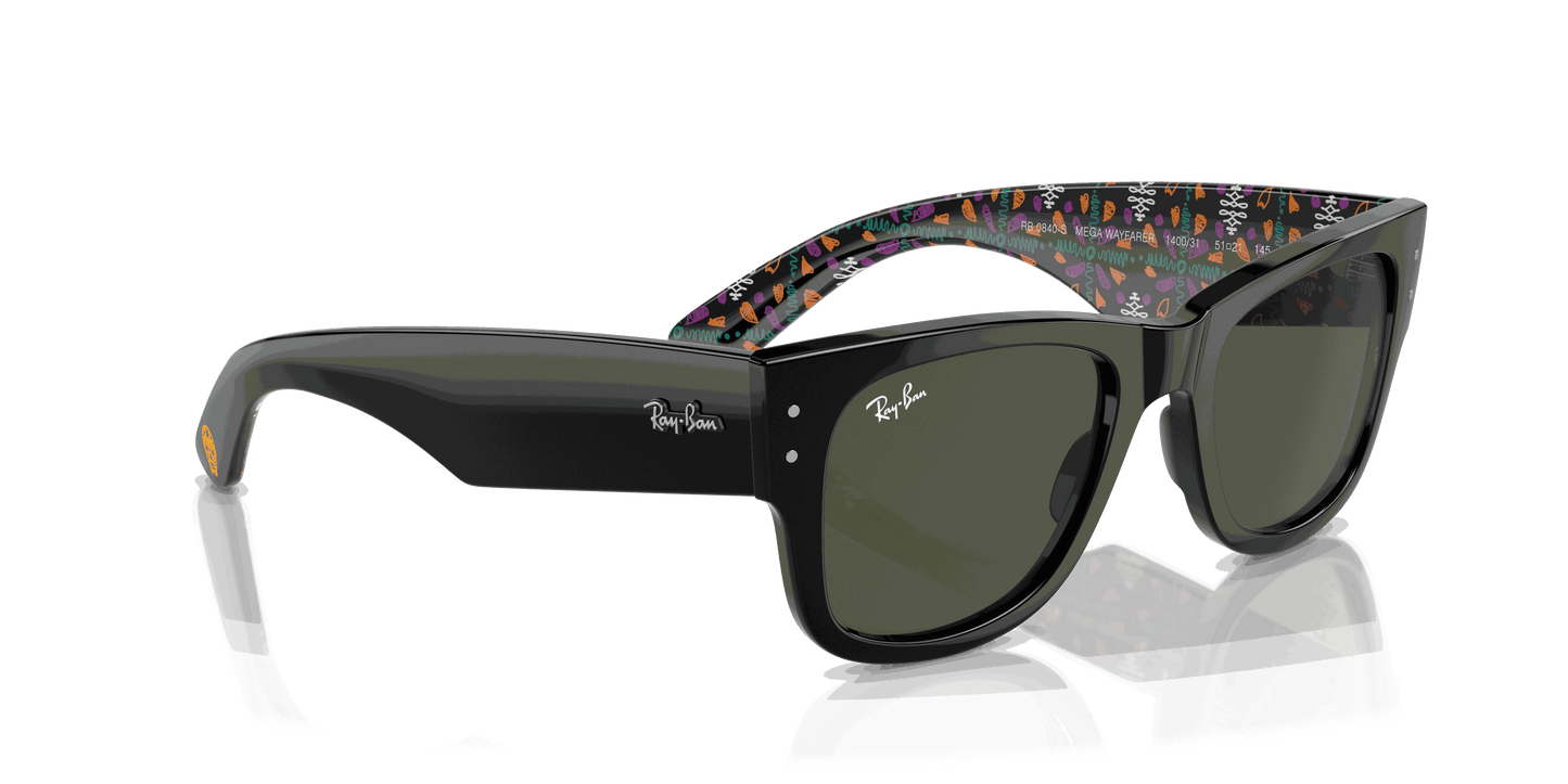 [G-15 Green Lenses, Polished Black Frame]