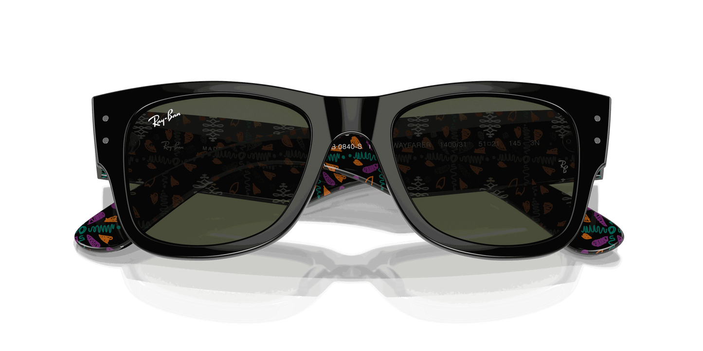 [G-15 Green Lenses, Polished Black Frame]