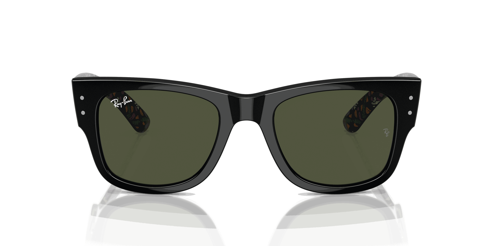 [G-15 Green Lenses, Polished Black Frame]