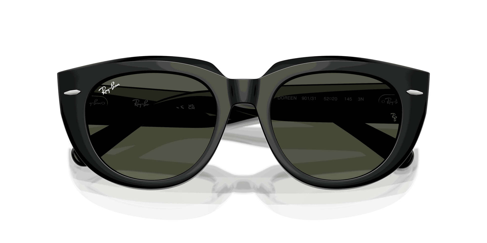 [G-15 Green Lenses, Polished Black Frame]