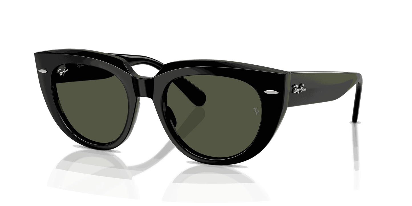[G-15 Green Lenses, Polished Black Frame]