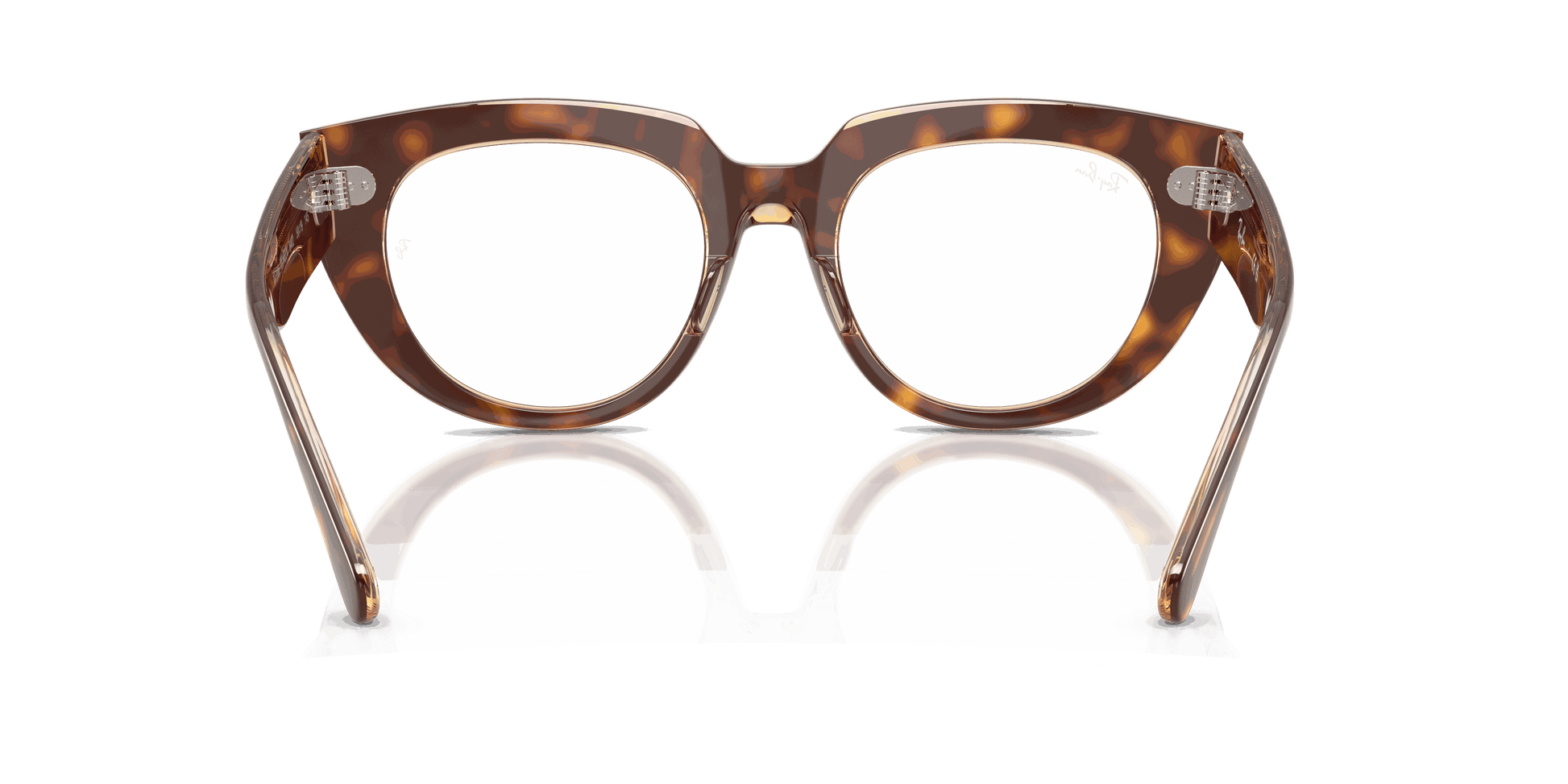 [Clear Lenses, Polished Light Havana On Multicolor Frame]