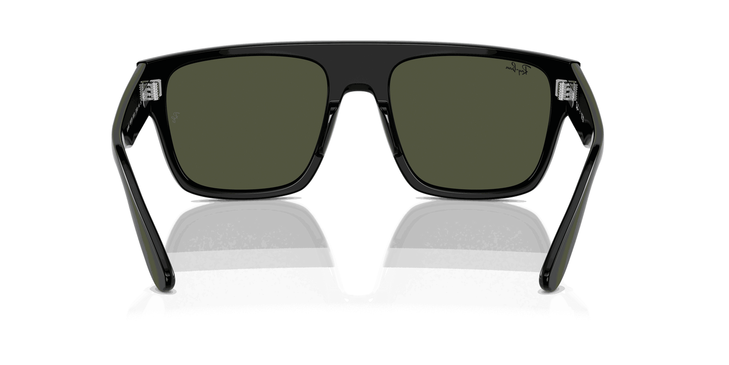[Green Lenses, Polished Black Frame]