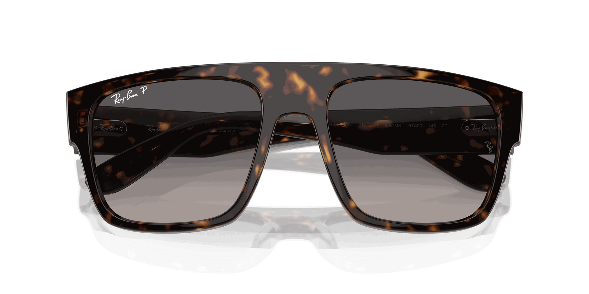[Grey Lenses, Polished Havana Frame]