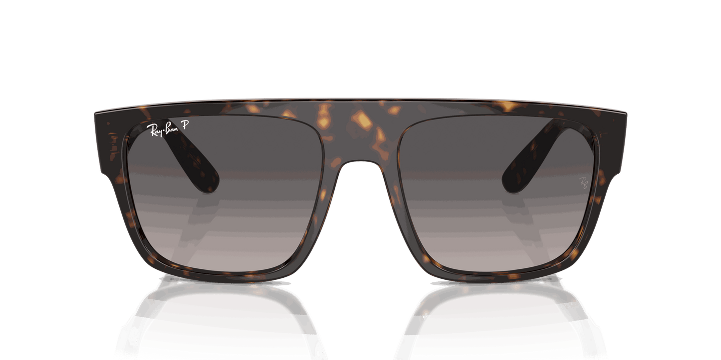 [Grey Lenses, Polished Havana Frame]