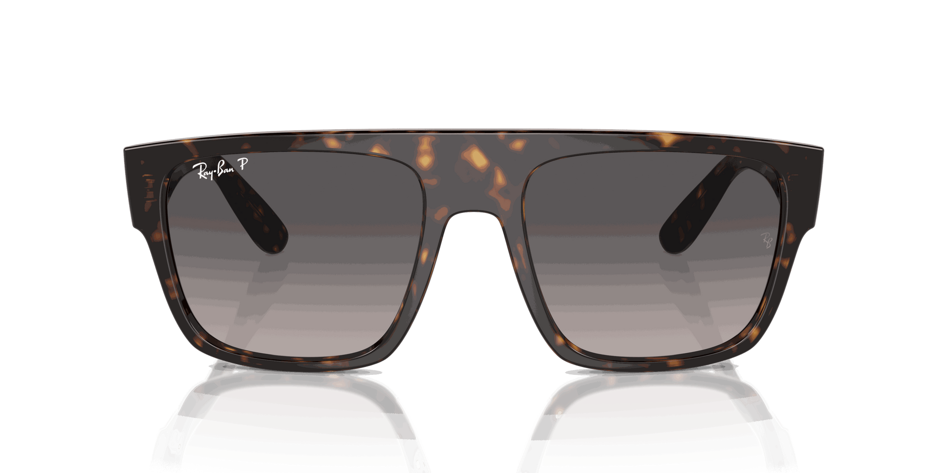 [Grey Lenses, Polished Havana Frame]
