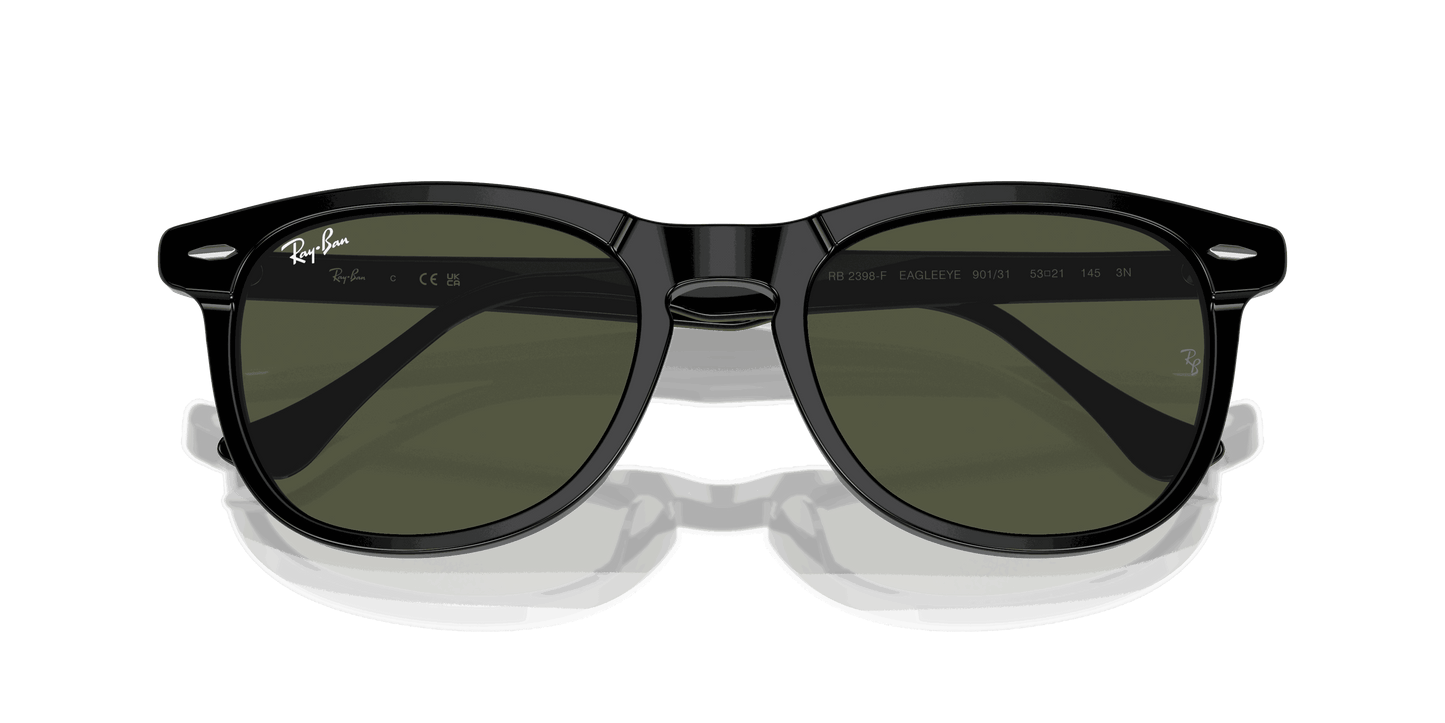 [Green Lenses, Polished Black Frame]