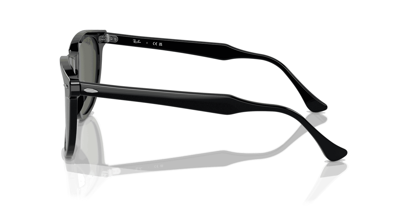 [Green Lenses, Polished Black Frame]