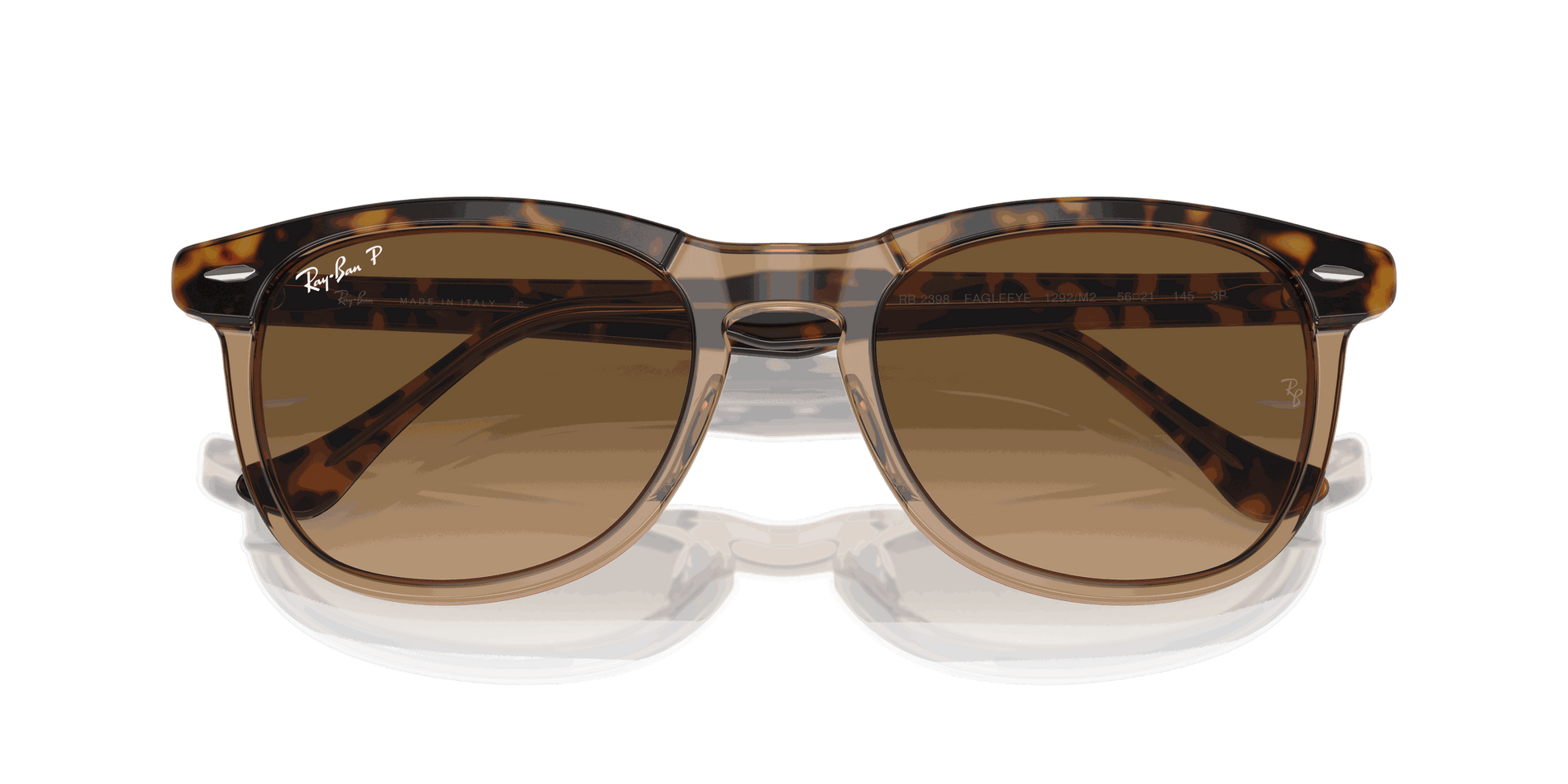 [Brown Lenses, Polished Havana On Transparent Brown Frame]