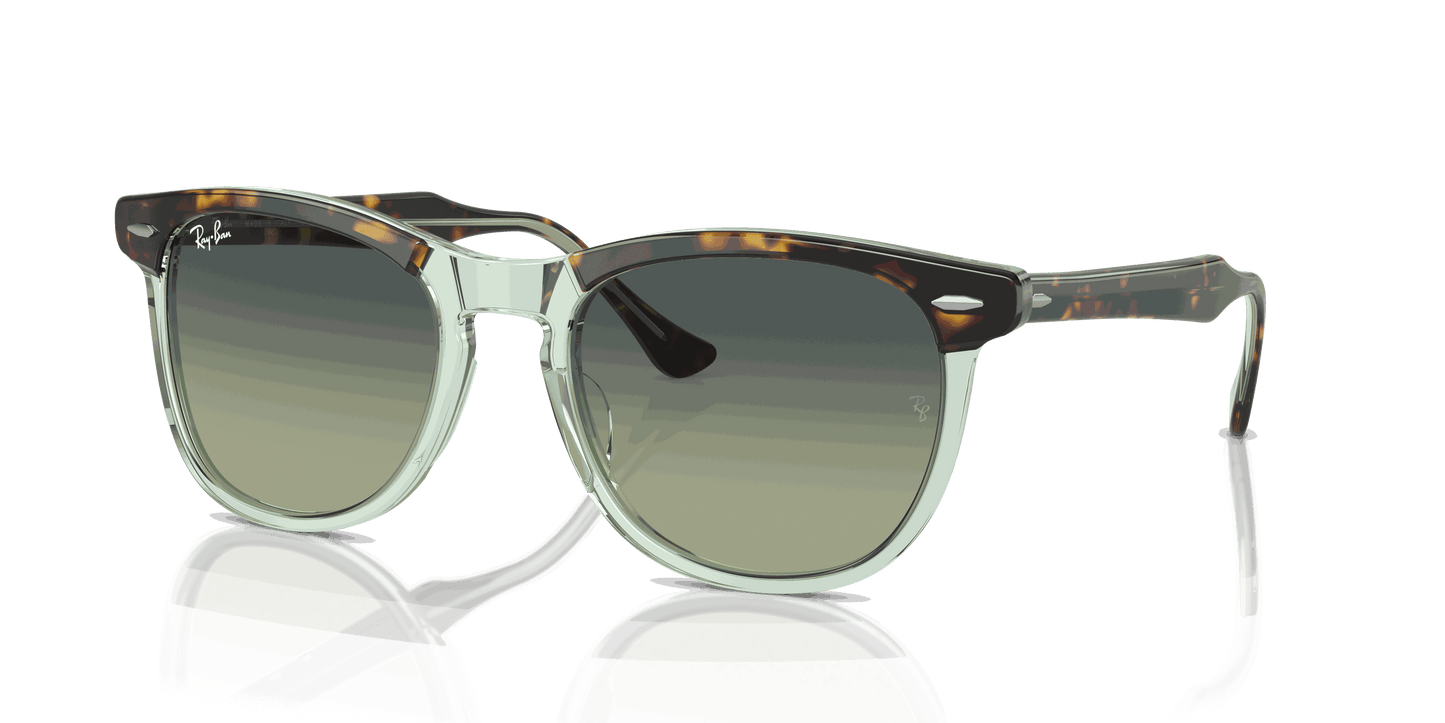 [Green Lenses, Polished Havana On Transparent Green Frame]
