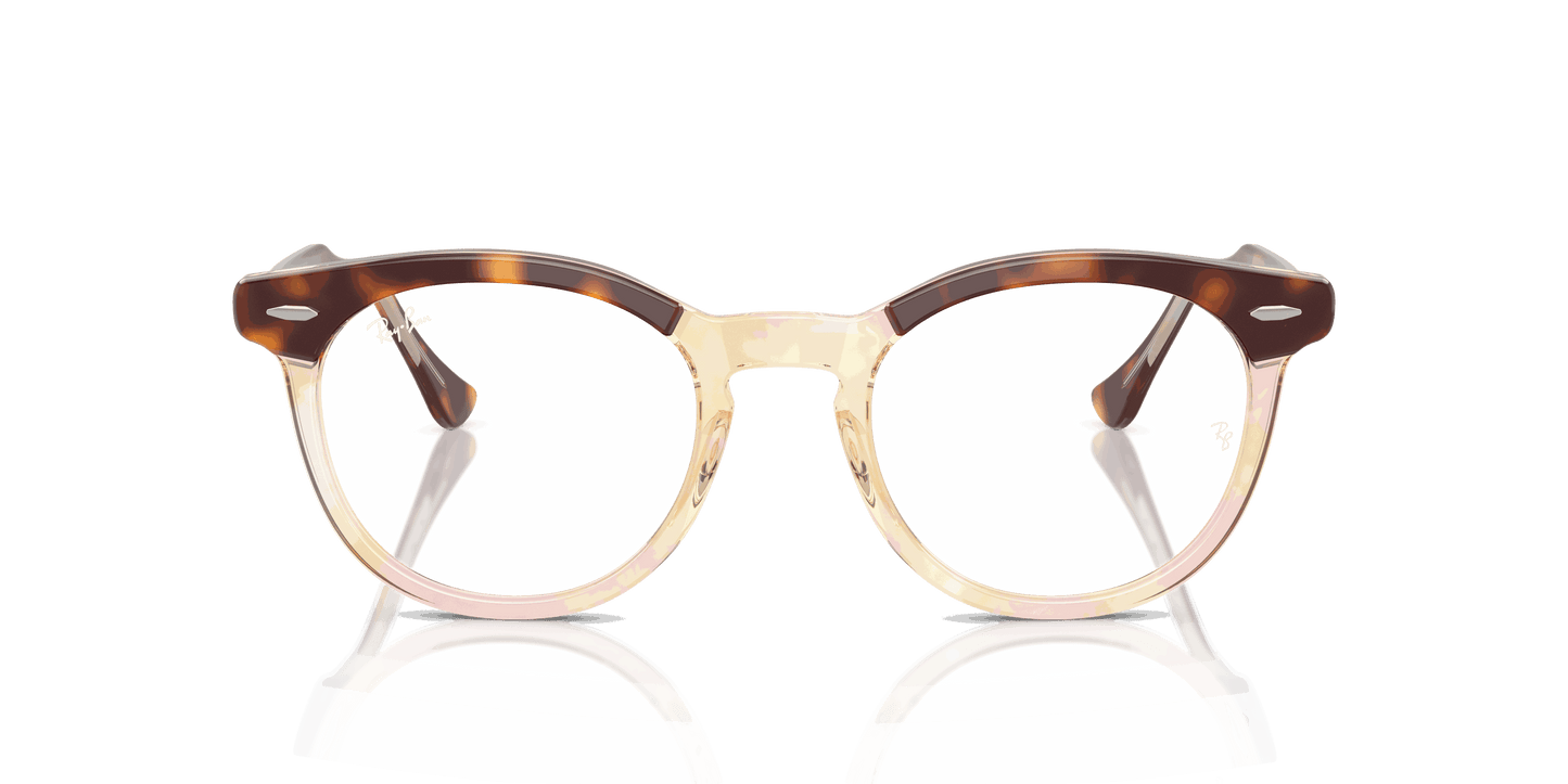 [Clear Lenses, Polished Light Havana On Multicolor Frame]