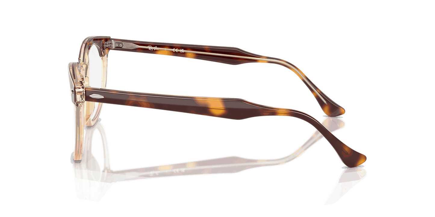[Clear Lenses, Polished Light Havana On Multicolor Frame]