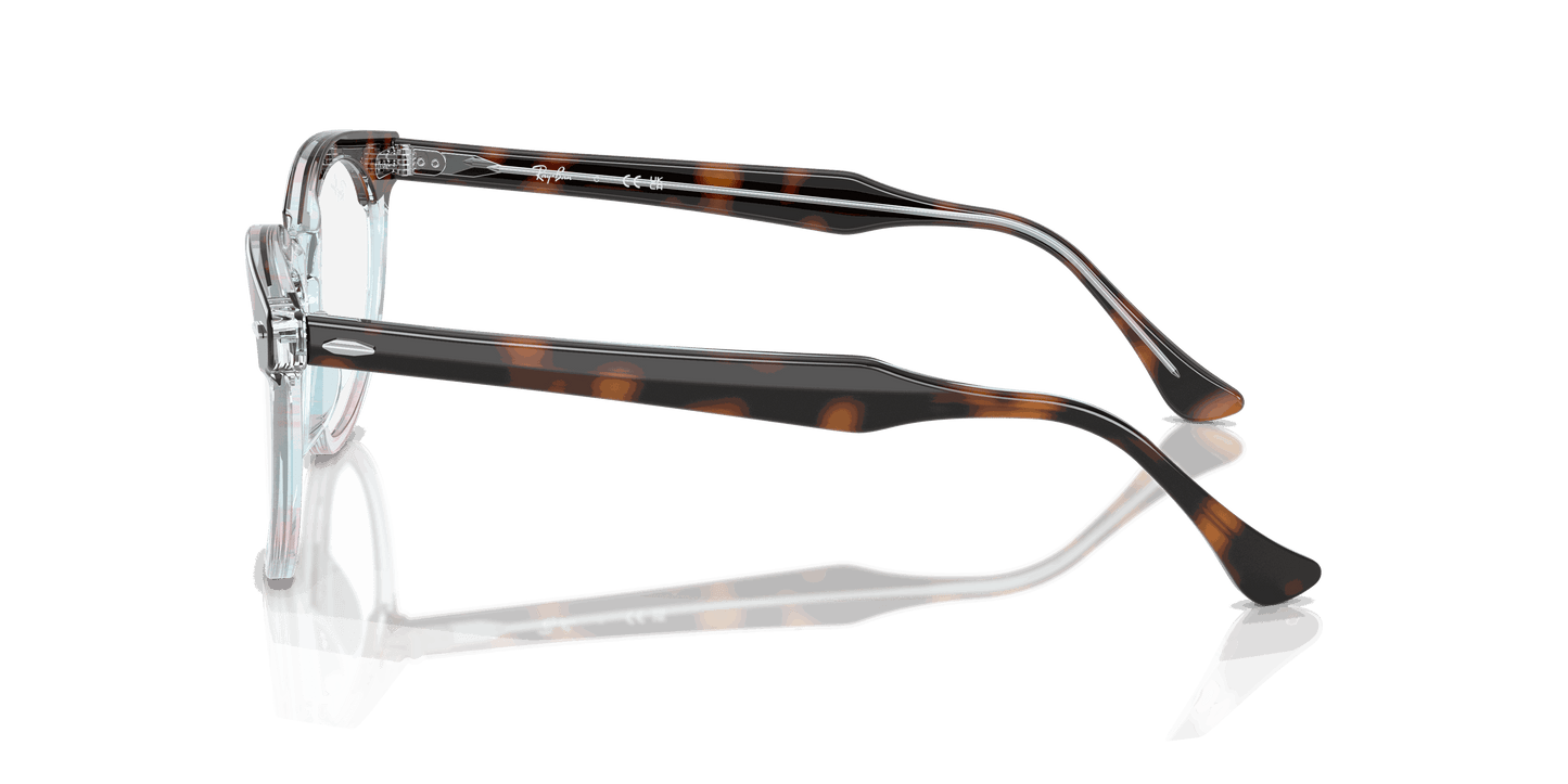 [Clear Lenses, Polished Dark Havana On Multicolor Frame]