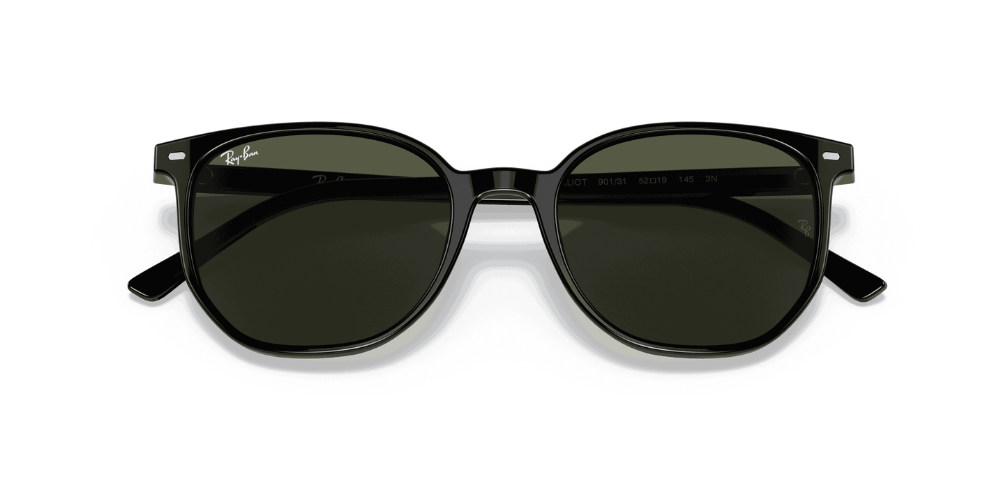 [Green Lenses, Polished Black Frame]