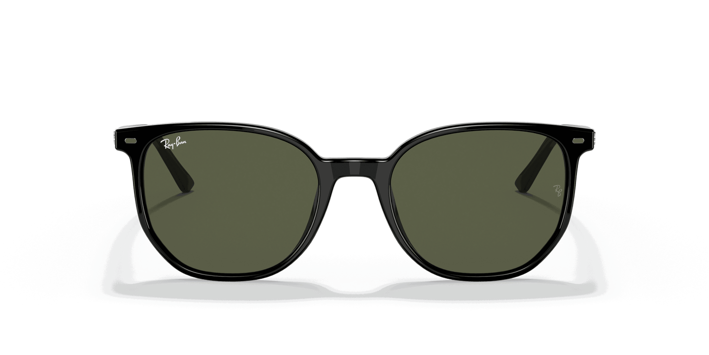 [Green Lenses, Polished Black Frame]