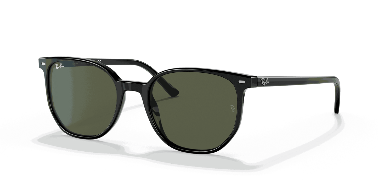 [Green Lenses, Polished Black Frame]