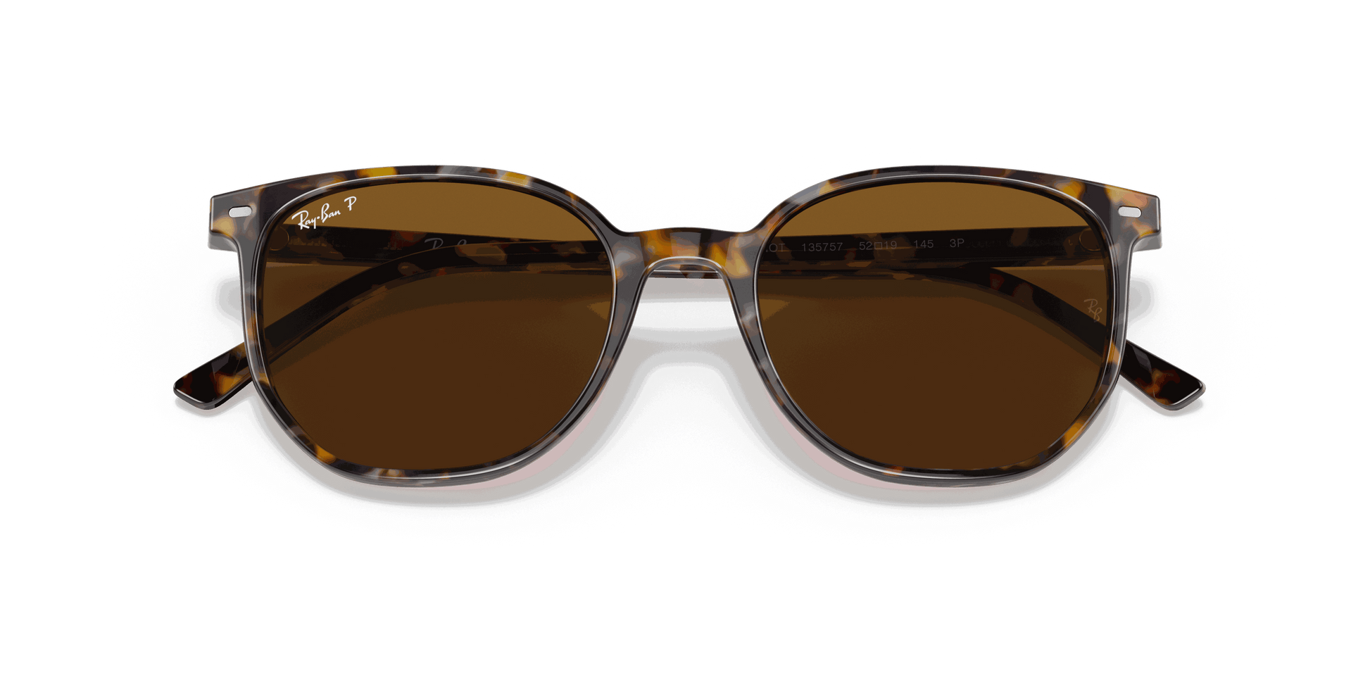 [B-15 Brown Lenses, Polished Havana Brown Grey Frame]