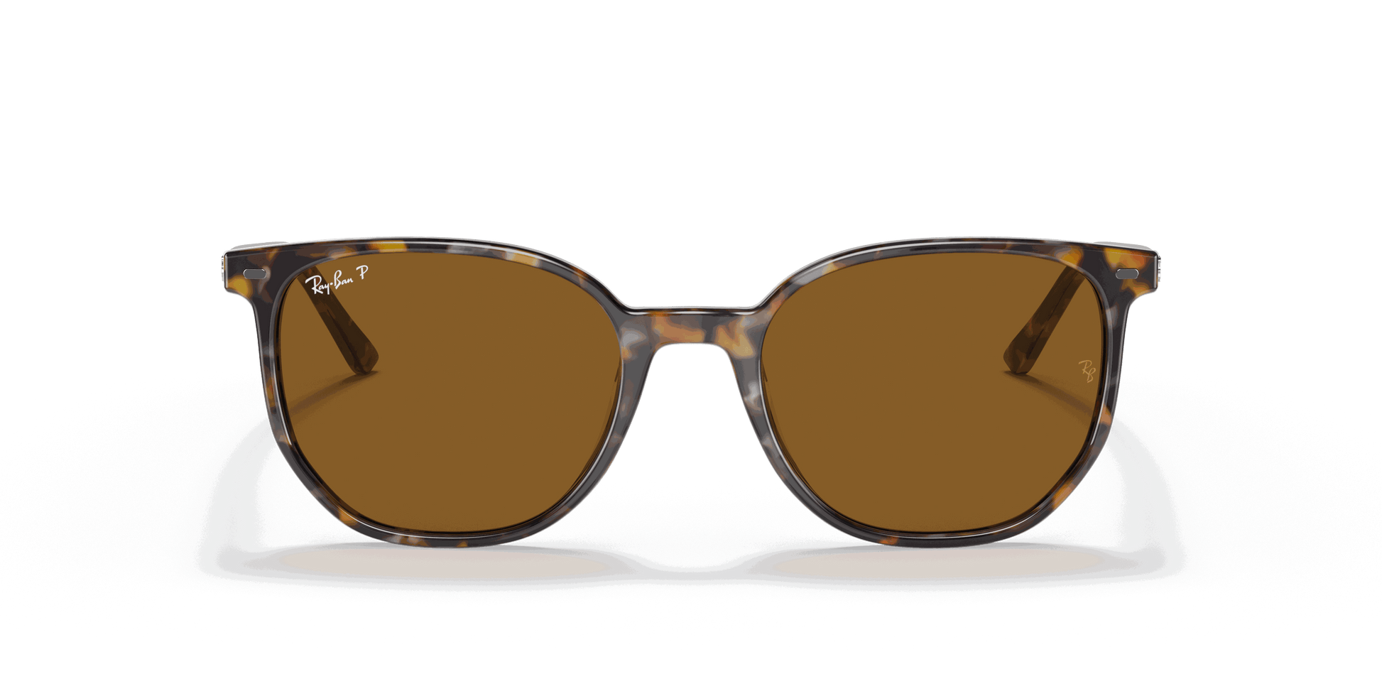 [B-15 Brown Lenses, Polished Havana Brown Grey Frame]