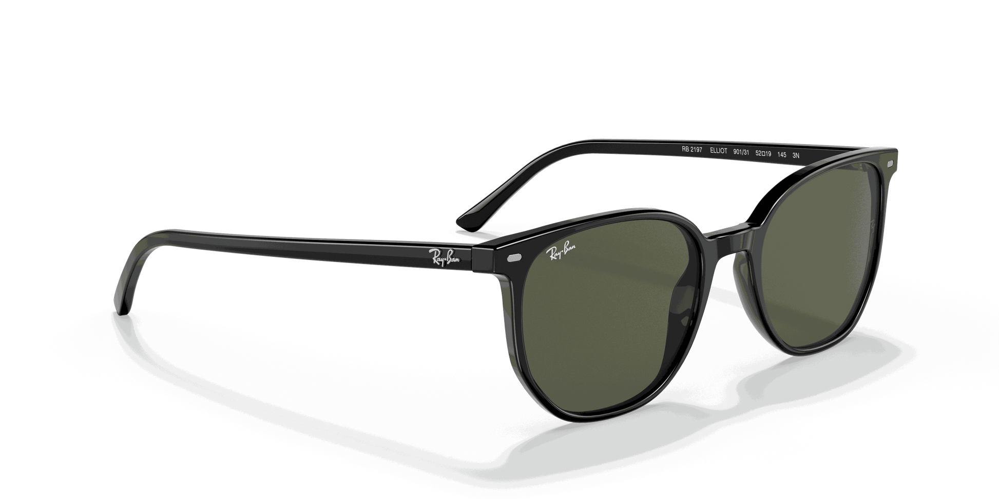 [G-15 Green Lenses, Polished Black Frame]