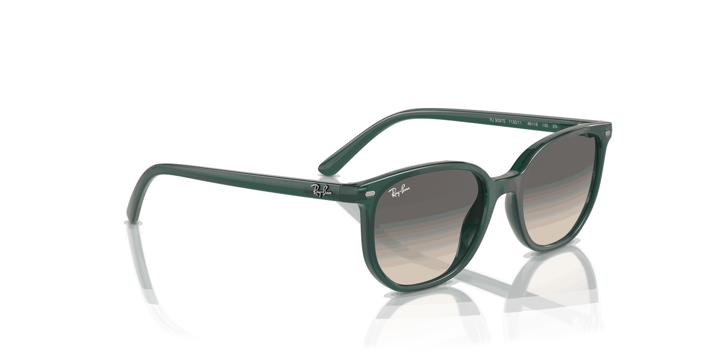 [Grey Lenses, Polished Opal Green Frame]