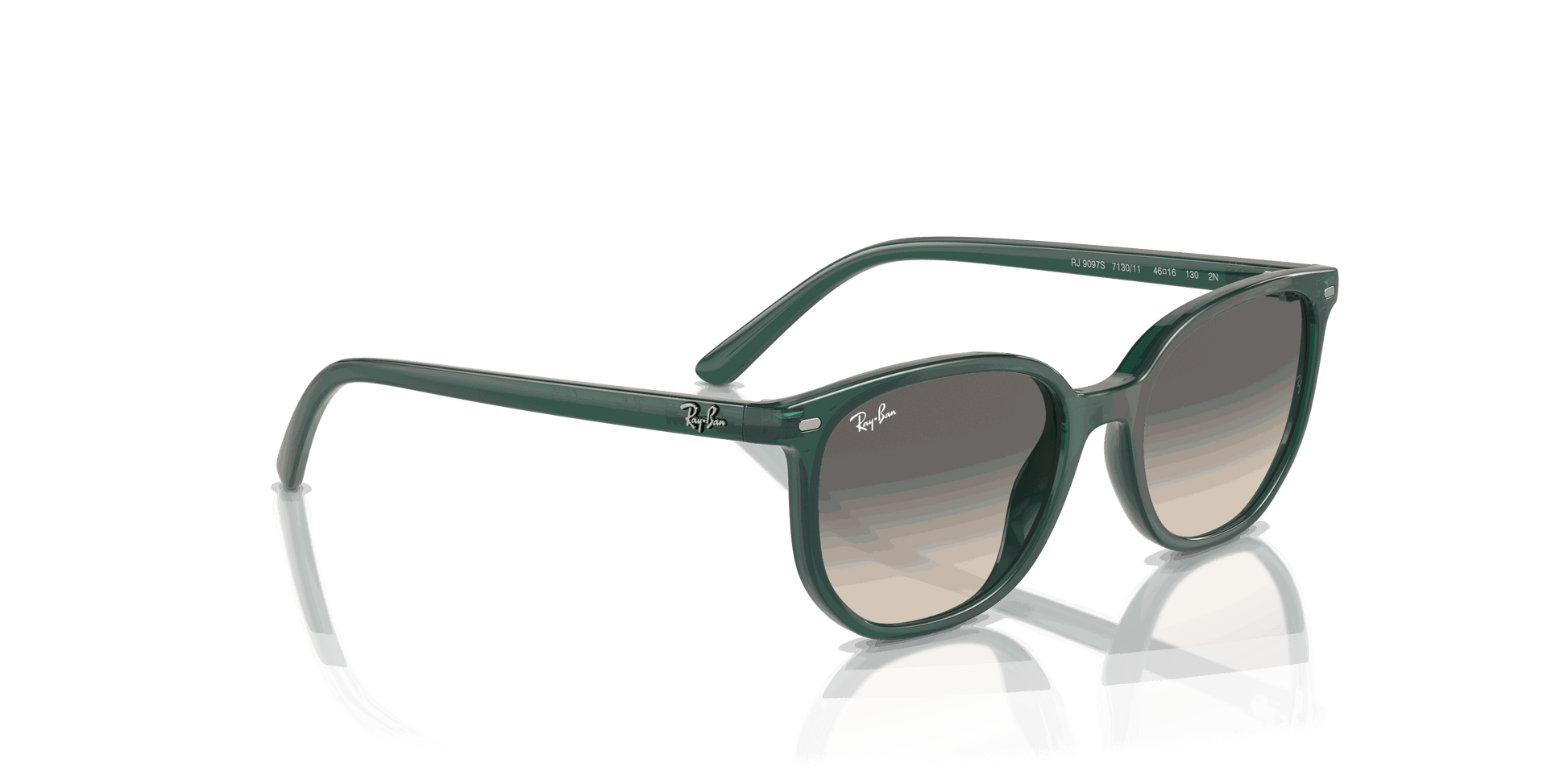 [Grey Lenses, Polished Opal Green Frame]