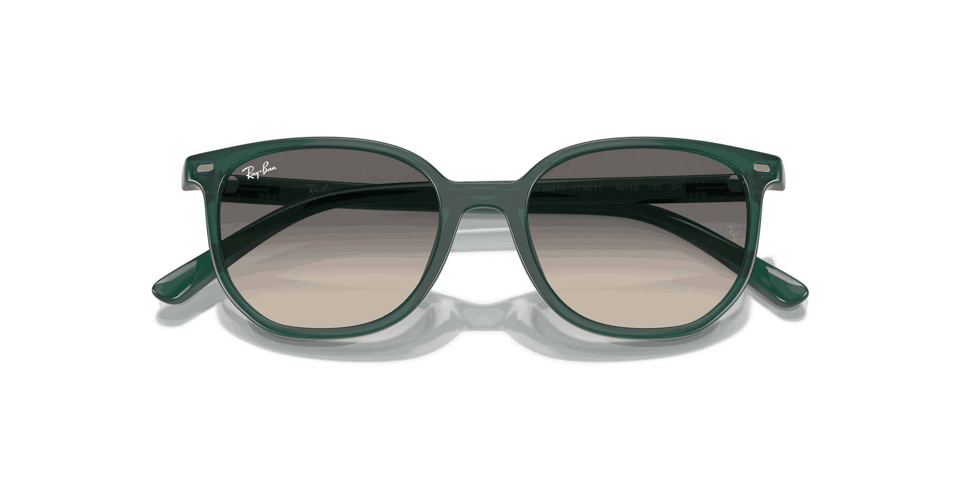 [Grey Lenses, Polished Opal Green Frame]