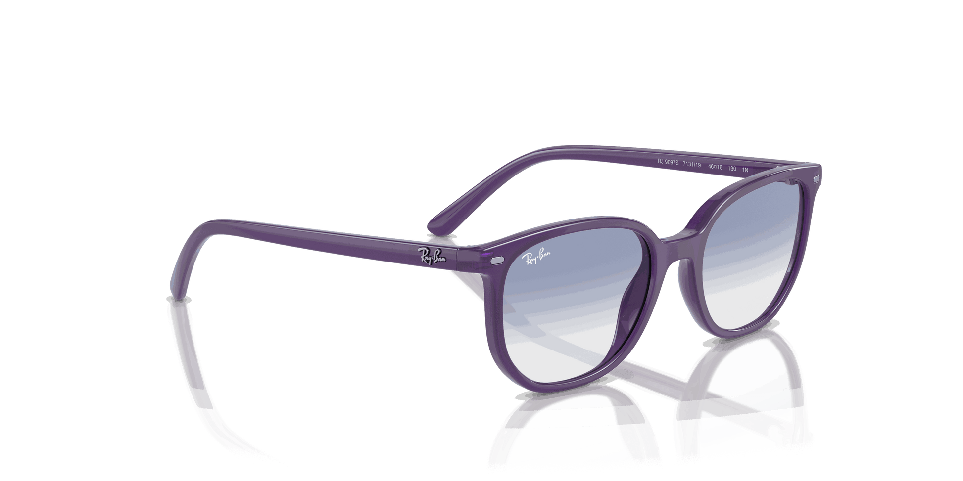 [Blue Lenses, Polished Opal Violet Frame]