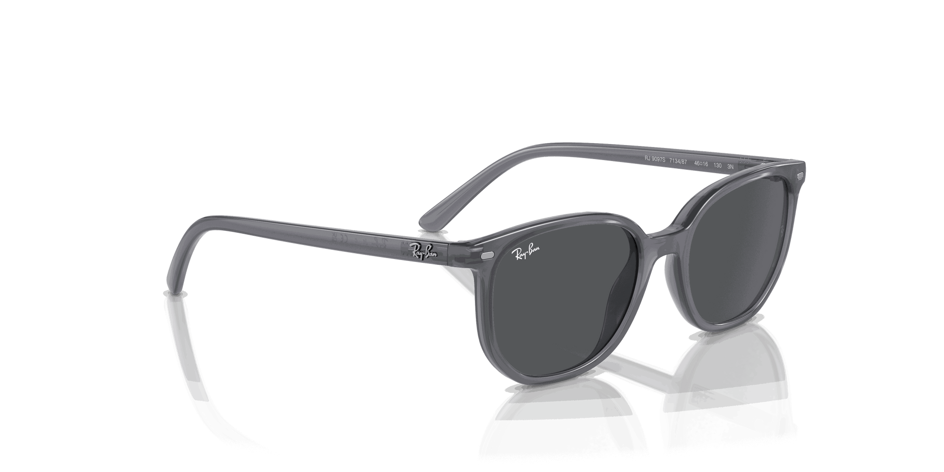 [Dark Grey Lenses, Polished Opal Blue Frame]