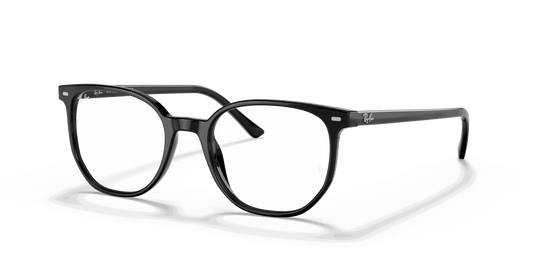 [Clear Lenses, Polished Black Frame]