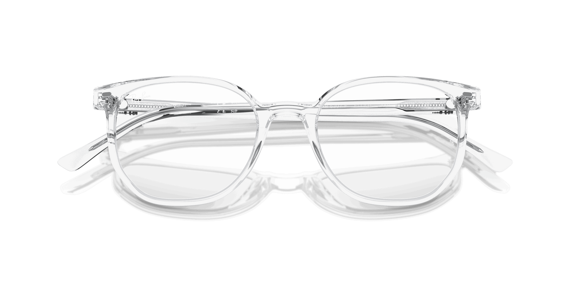 [Demo Lens Lenses, Polished Transparent Frame]