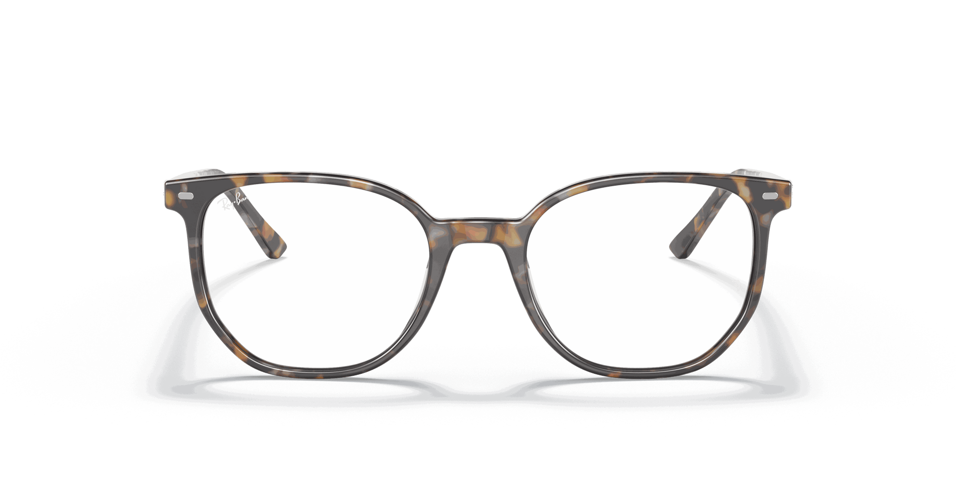 [Demo Lens Lenses, Polished Brown Grey Havana Frame]