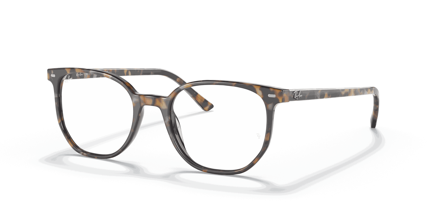 [Demo Lens Lenses, Polished Brown Grey Havana Frame]