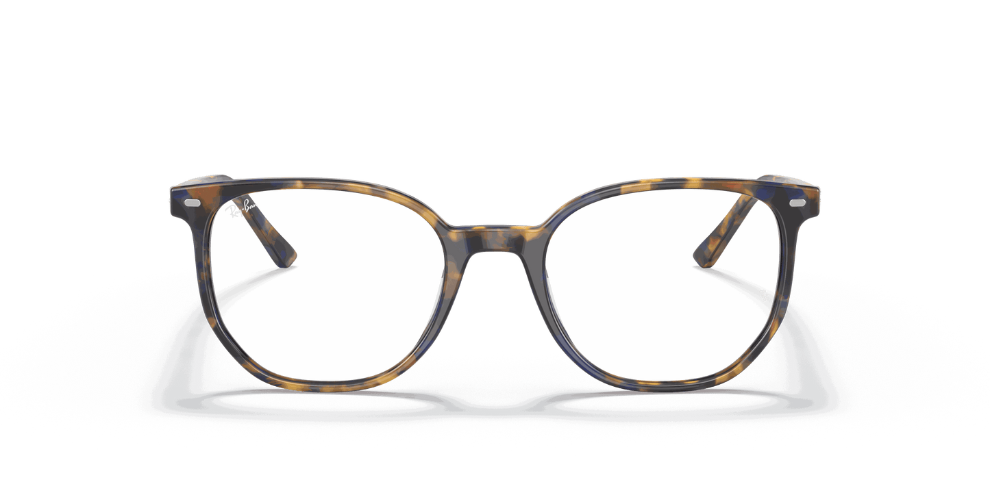 [Clear Lenses, Polished Yellow & Blue Havana Frame]