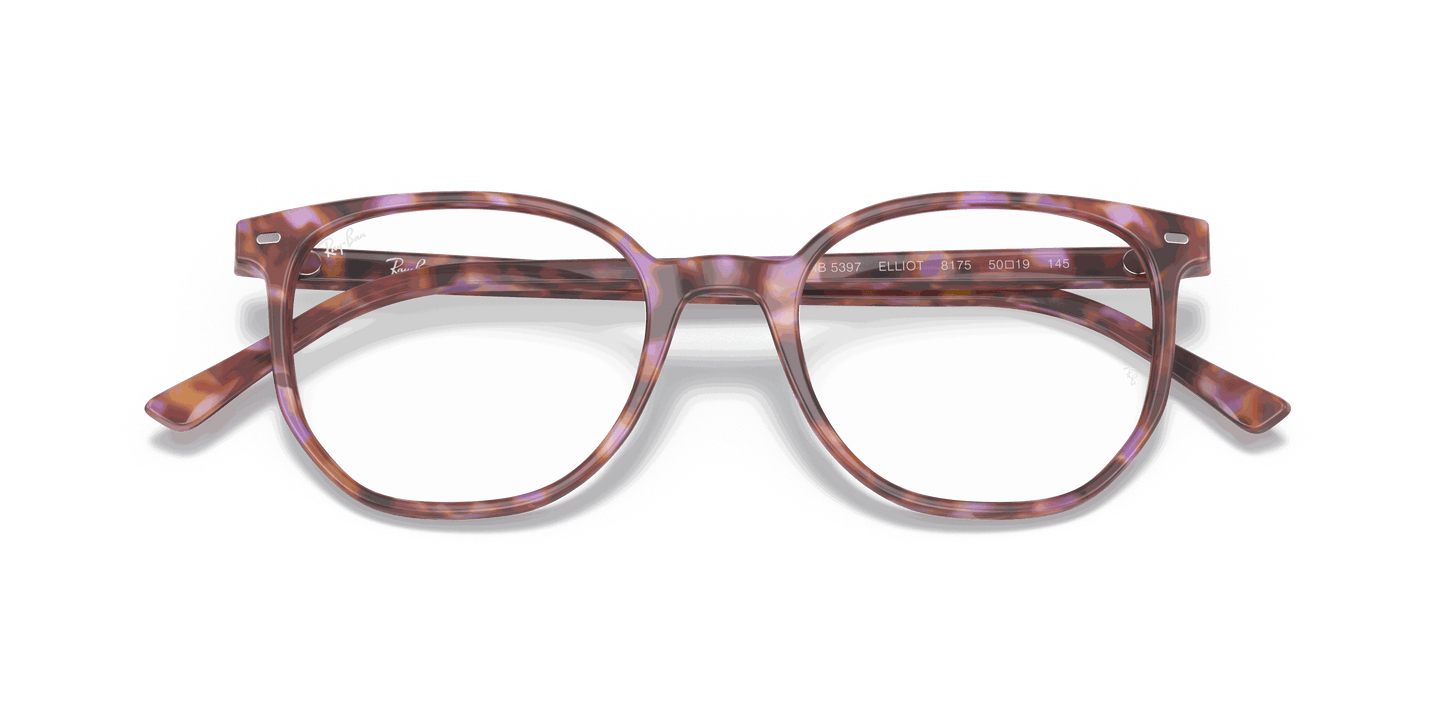 [Clear Lenses, Polished Brown & Violet Havana Frame]