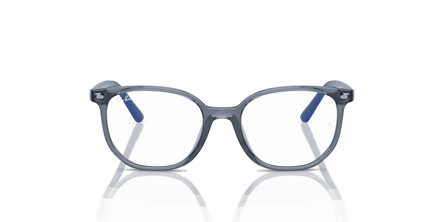 [Clear Lenses, Polished Transparent Blue Frame]