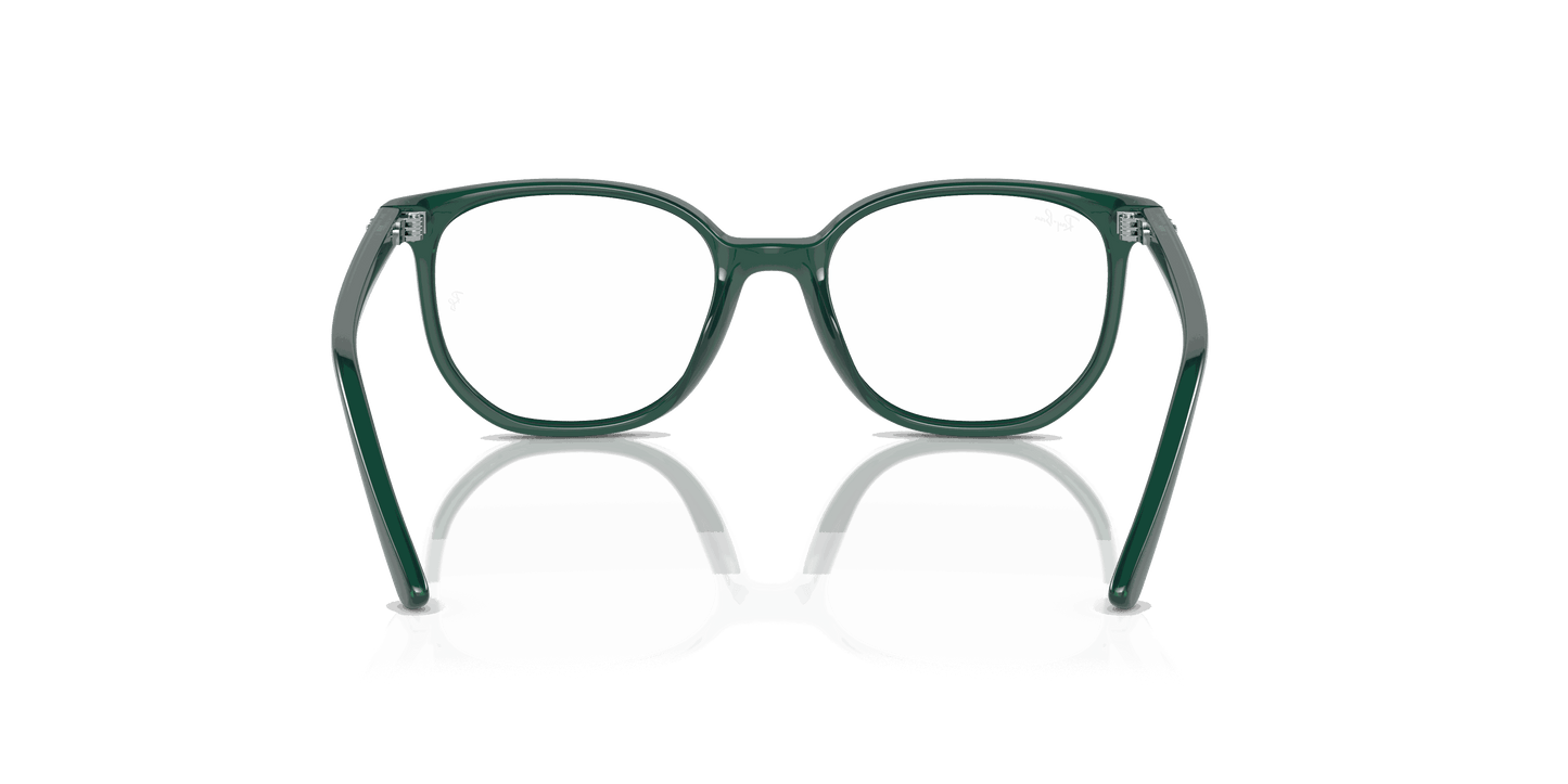[Clear Lenses, Polished Opal Green Frame]