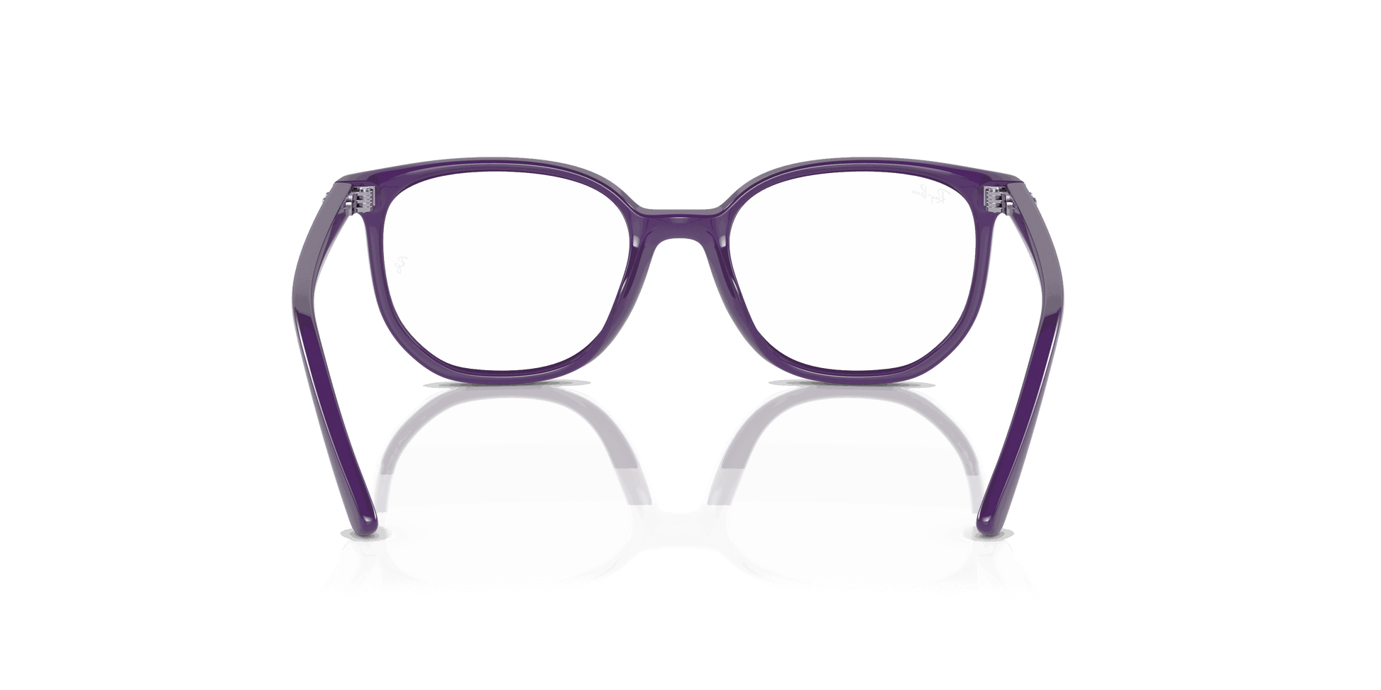 [Clear Lenses, Polished Opal Violet Frame]