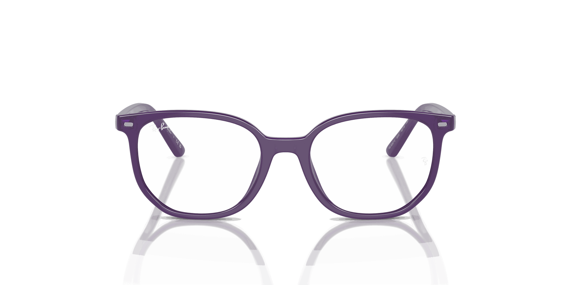 [Clear Lenses, Polished Opal Violet Frame]