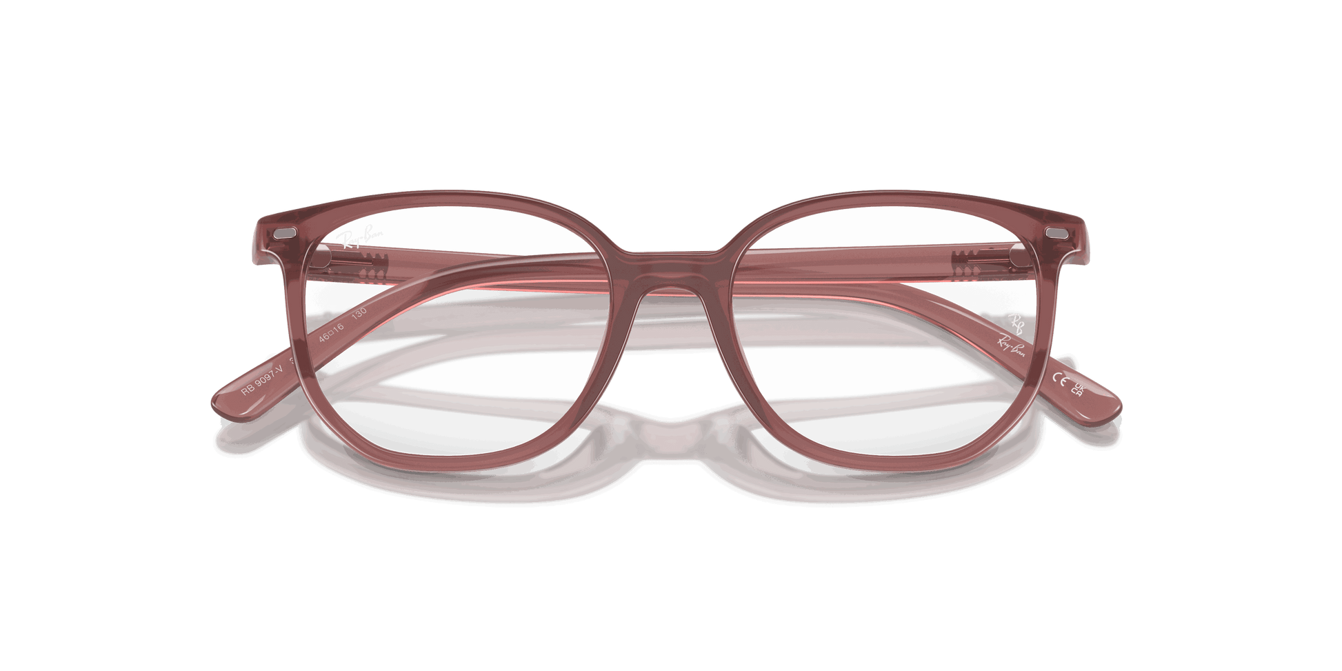 [Clear Lenses, Polished Opal Pink Frame]