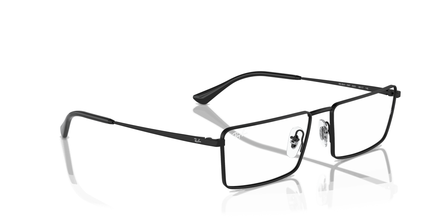 [Clear Lenses, Matte Black Frame]