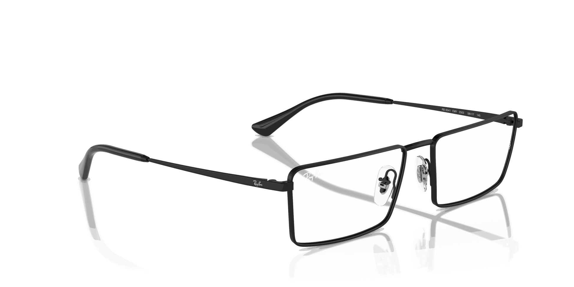 [Clear Lenses, Matte Black Frame]