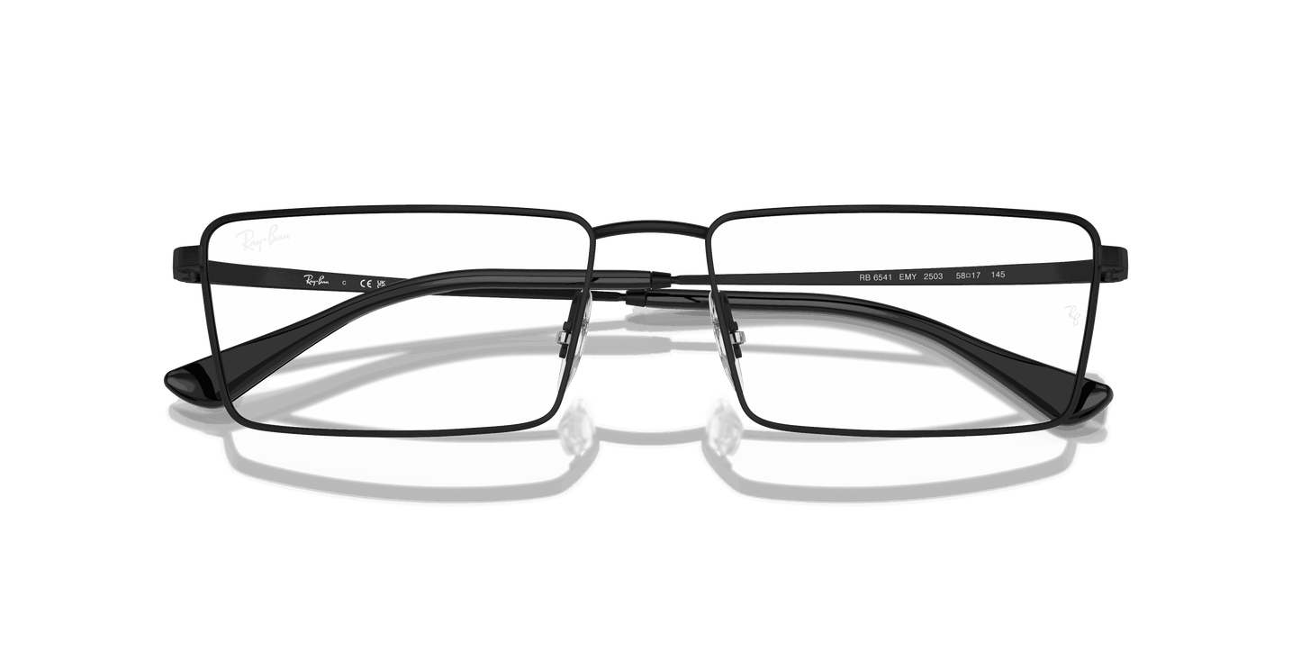 [Clear Lenses, Matte Black Frame]