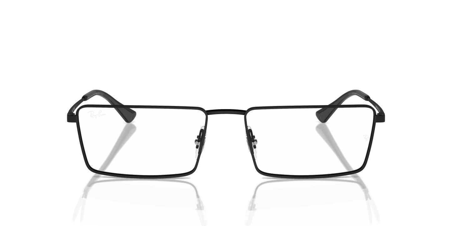 [Clear Lenses, Matte Black Frame]