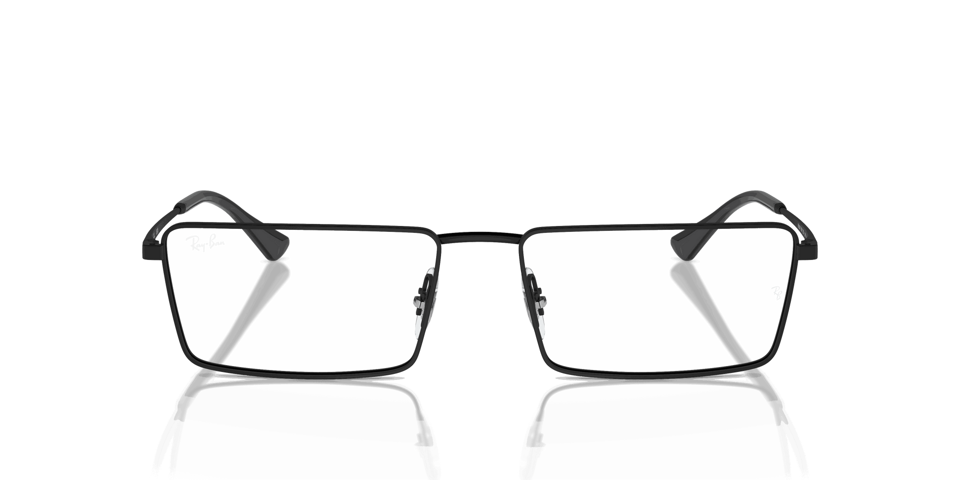 [Clear Lenses, Matte Black Frame]
